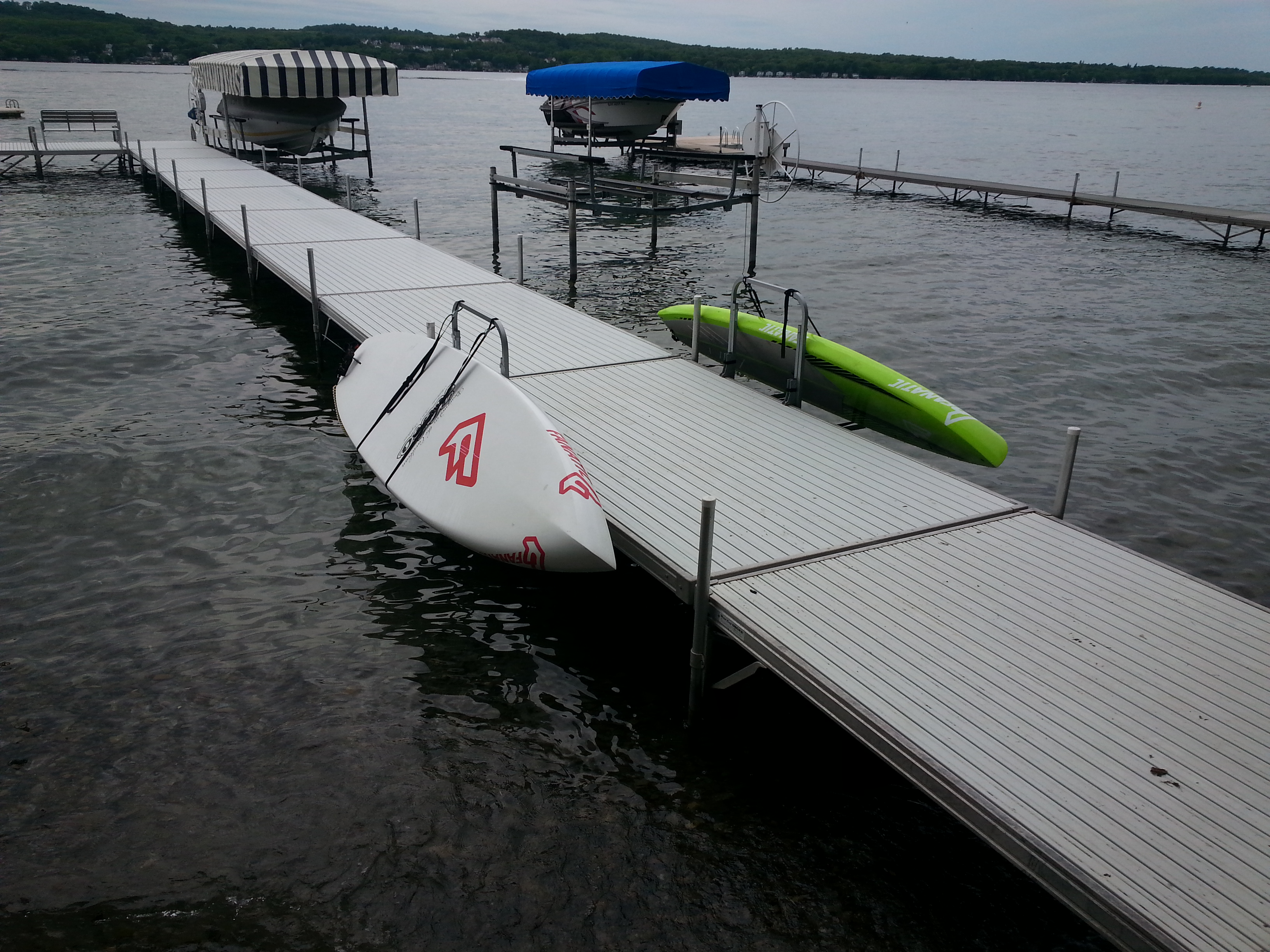 Paddleboard Lift & Storage Rack Dock or Water Entry Dock Craft