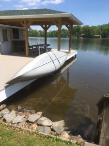Canoe Dock Rack and Lift